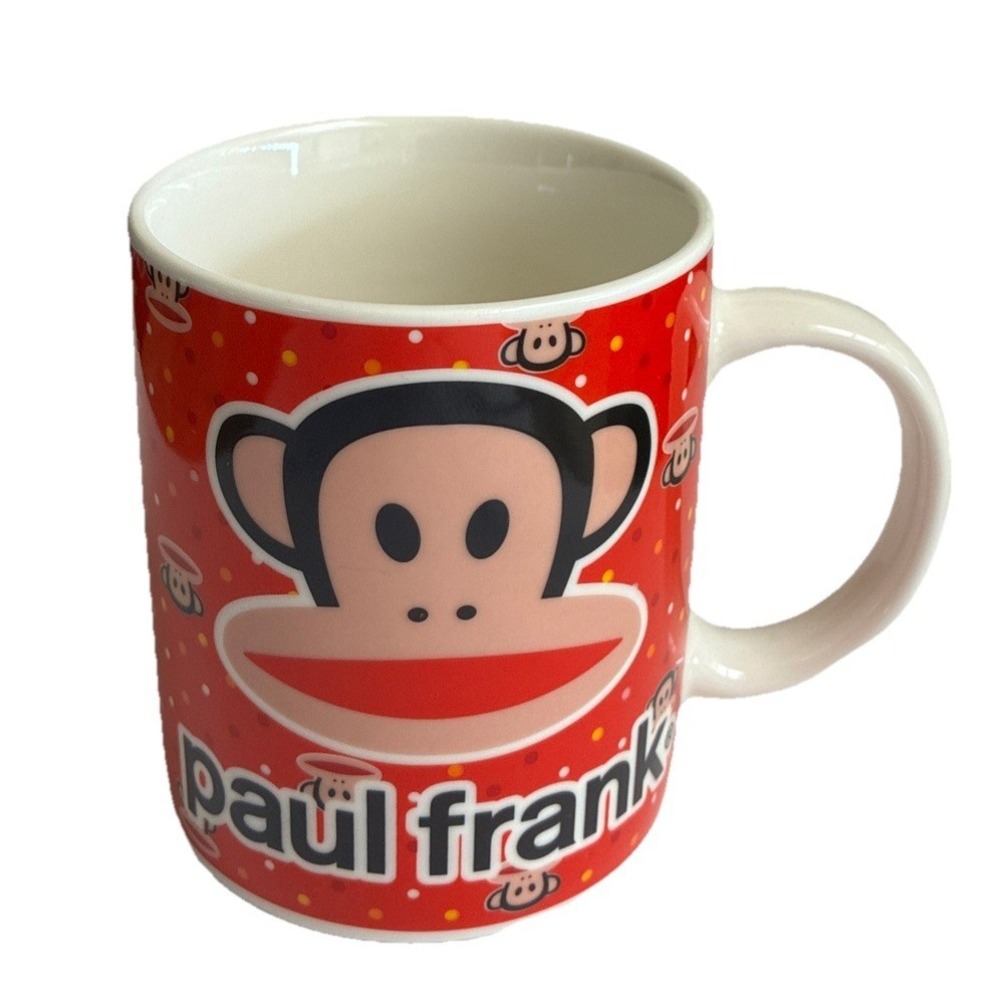 Paul Frank Monkey Red‎ Classic Mug Ceramic Collection 2025 Brand New